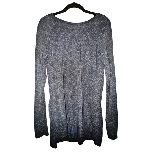 NWOT - Athleta Crew Dark Gray Long Sleeve Athletic Top - Picture 1 of 9